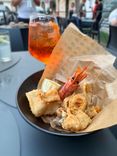 Cuoppo gamberi e calamari