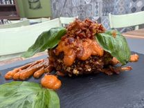 Frittatina di pasta amatriciana
